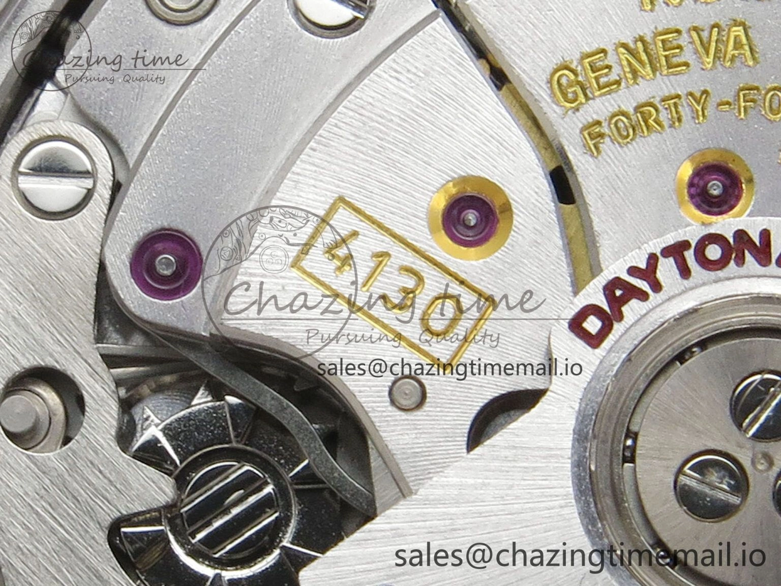 Daytona White Ceramic Case and Bracelet Black Rainbow Dial Rainbow Bezel SONIC Best Edition SA WeatherProof 184