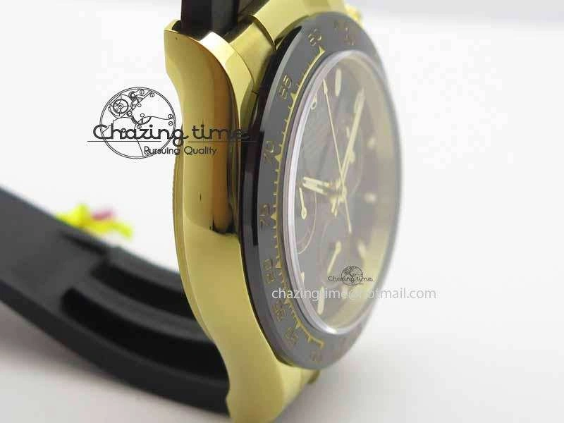 Daytona YG 116518LN JH Best Edition Black Dial On Rubber Strap A4130 (Free XS rubber strap) FreshLook 3645