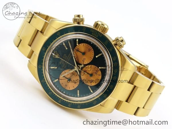 Daytona YG ADGF Best Edition Green YG Dial on YG Bracelet A Sporty 1642