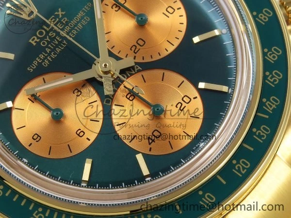 Daytona YG ADGF Best Edition Green YG Dial on YG Bracelet A Sporty 1642