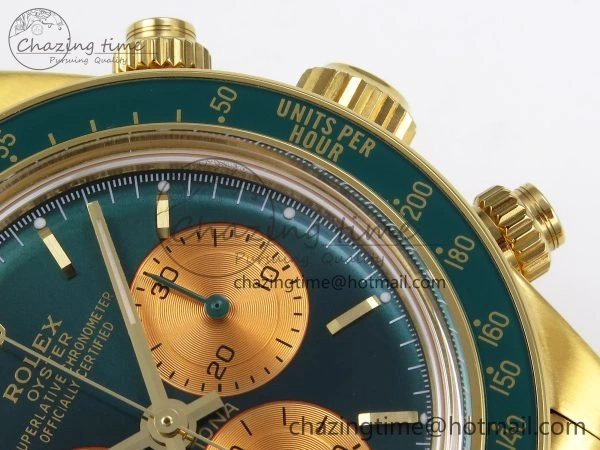 Daytona YG ADGF Best Edition Green YG Dial on YG Bracelet A Sporty 1642