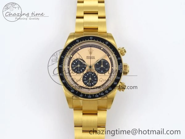 Daytona YG ADGF Best Edition YG Black Dial on YG Bracelet A Soft 1643