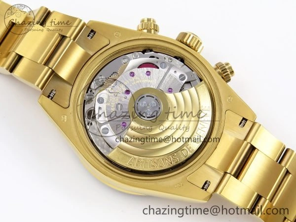 Daytona YG ADGF Best Edition YG Black Dial on YG Bracelet A Soft 1643