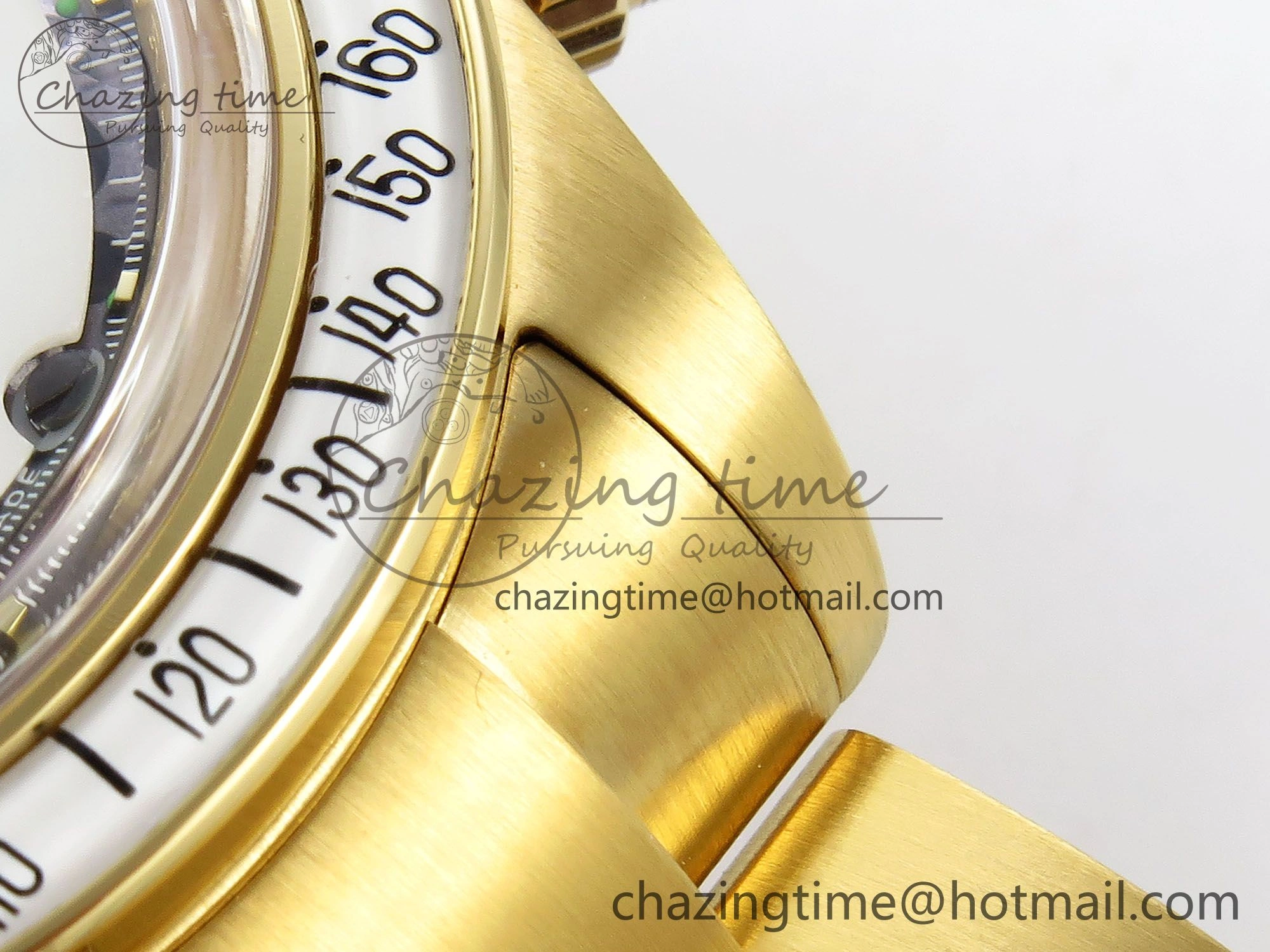Affordable Daytona YG ADGF Best Edition YG White Dial on YG Bracelet A 1506