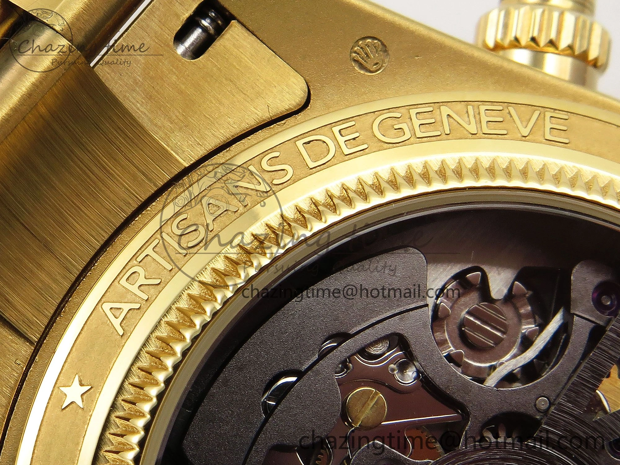 Affordable Daytona YG ADGF Best Edition YG White Dial on YG Bracelet A 1506