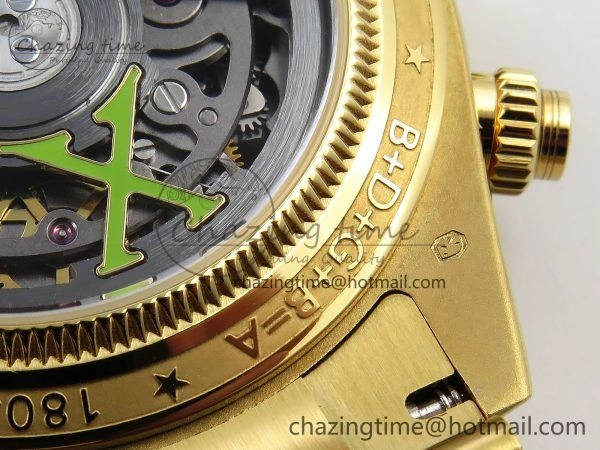 Affordable Daytona YG ADGF Best Edition YG White Dial on YG Bracelet A 1506