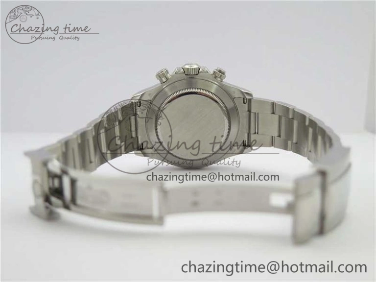 Daytona116599RBOW SS  Rainbow Crystal BLF Best Edition Black Dial on SS Bracelet A Unique 3174