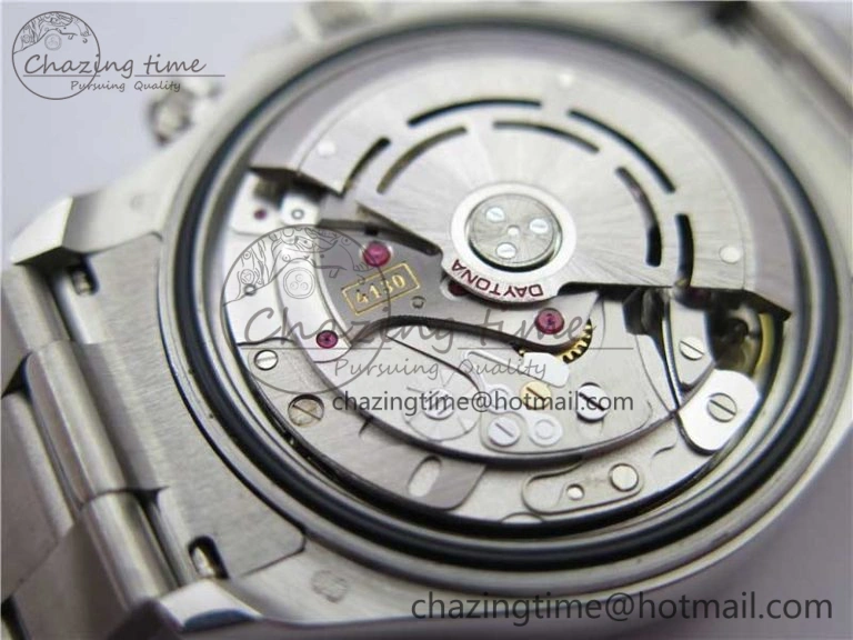 Daytona116599RBOW SS  Rainbow Crystal BLF Best Edition Black Dial on SS Bracelet A Unique 3174