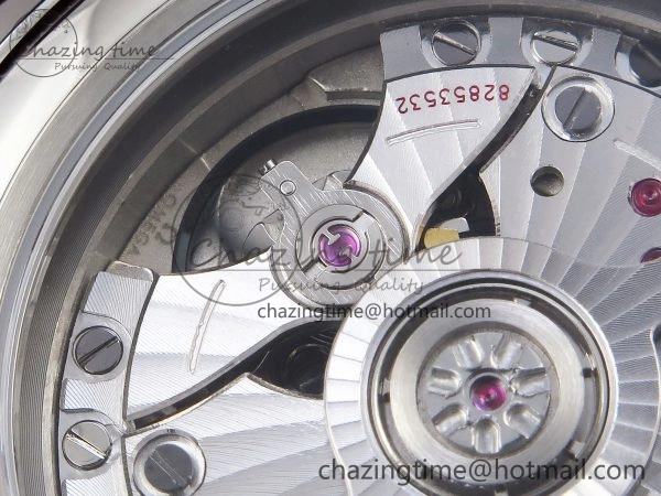 HighQuality De Ville Date RG MKF 1:1 Best Edition Gray Dial Roman Marker on Gray Leather Strap A 7746