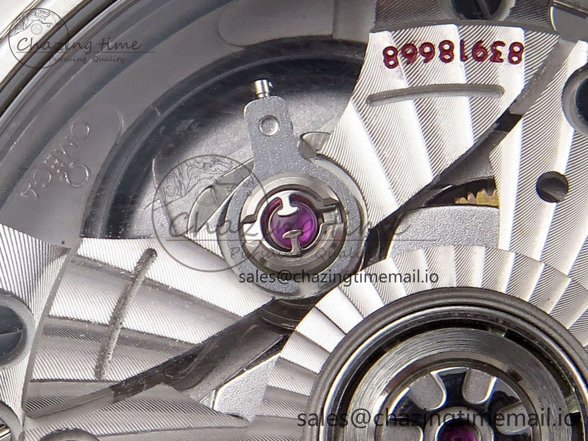 NewStyle De Ville Date SS VSF 1:1 Best Edition Blue Dial on SS Bracelet A 7700