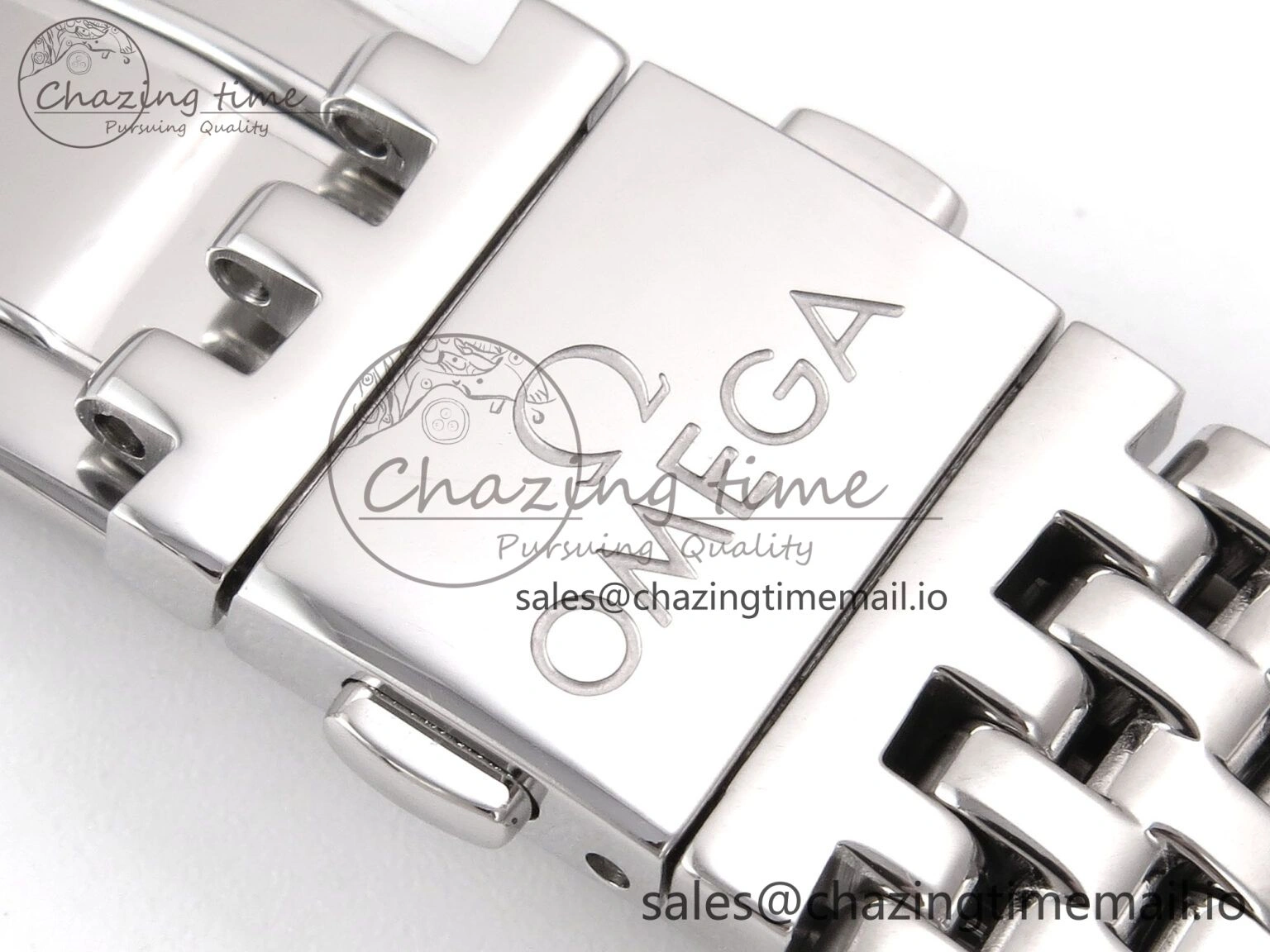 NewStyle De Ville Date SS VSF 1:1 Best Edition Blue Dial on SS Bracelet A 7700