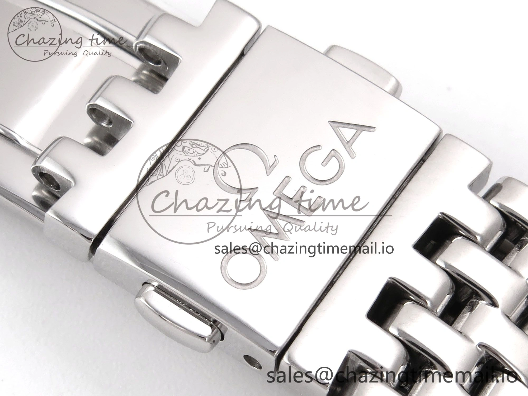 NewStyle De Ville Date SS VSF 1:1 Best Edition Blue Dial on SS Bracelet A 7700