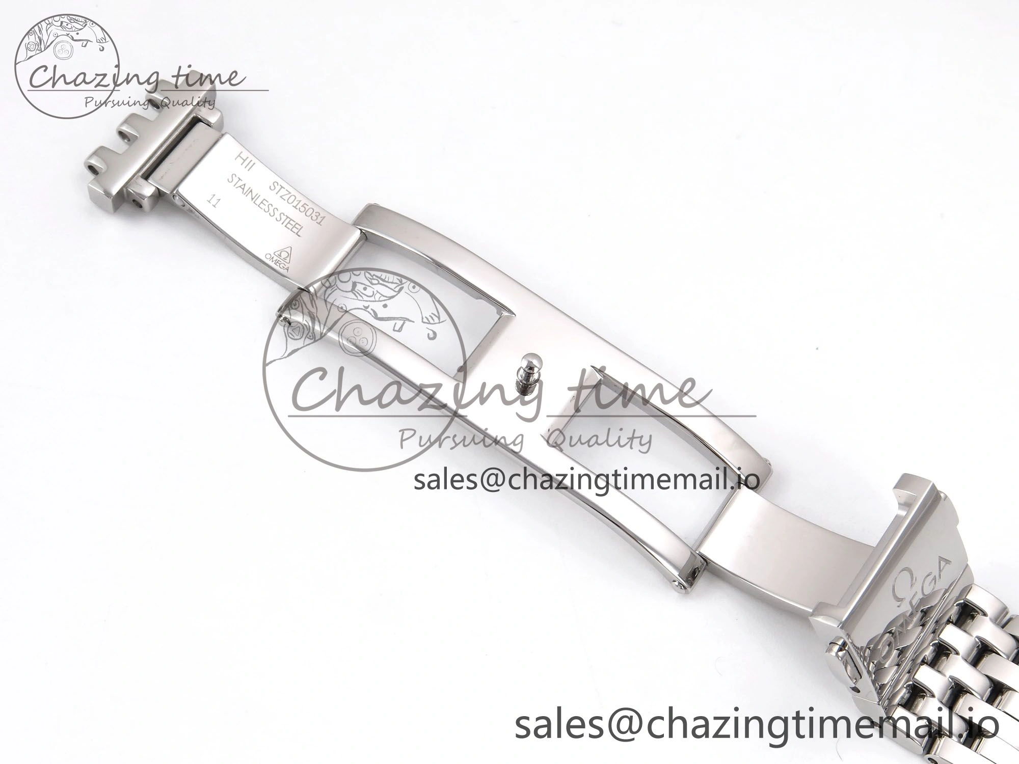 NewStyle De Ville Date SS VSF 1:1 Best Edition Blue Dial on SS Bracelet A 7700