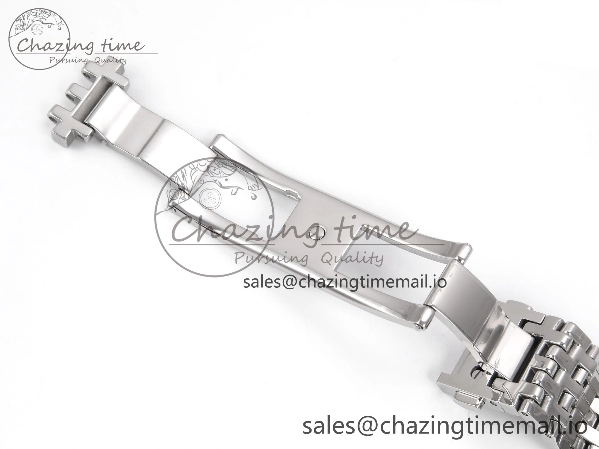 NewStyle De Ville Date SS VSF 1:1 Best Edition Blue Dial on SS Bracelet A 7700