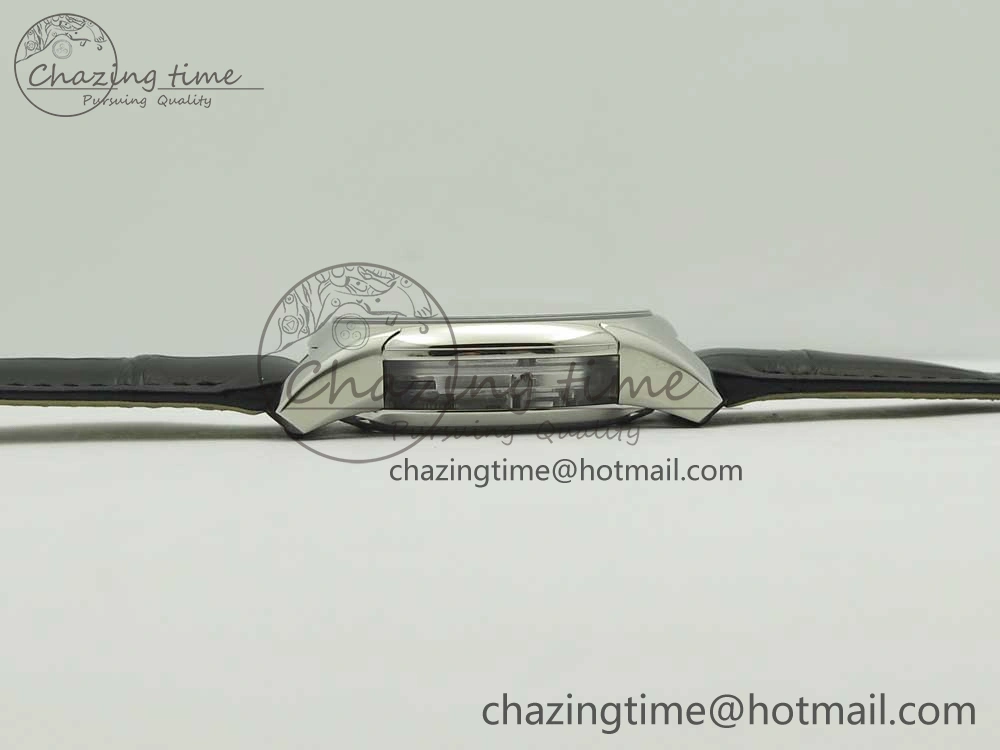 Chic De Ville Hour Vision 41mm SS VSF 1:1 Best Edition Blue Dial on Black Croco Leather Strap A8500 Super Clone 7966