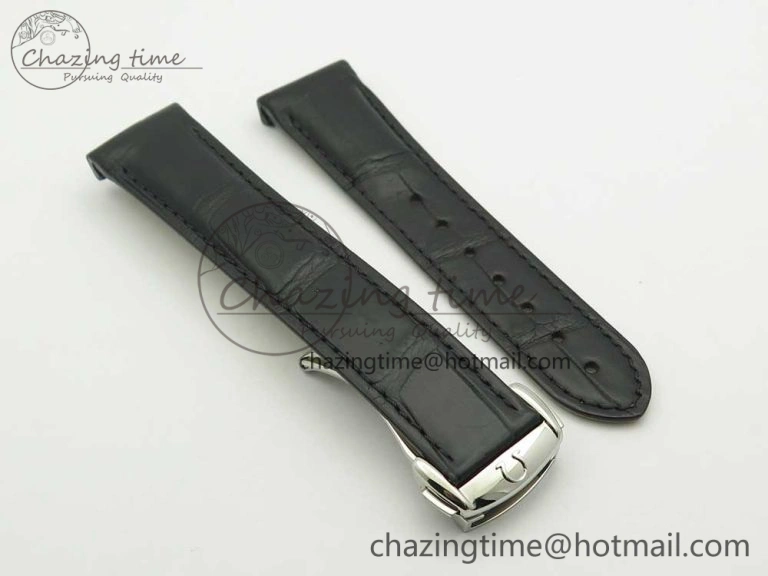 Comfortable De Ville Hour Vision 41mm SS VSF 1:1 Best Edition Blue Dial on Black SS Bracelet A8500 Super Clone (2 Straps) 7969