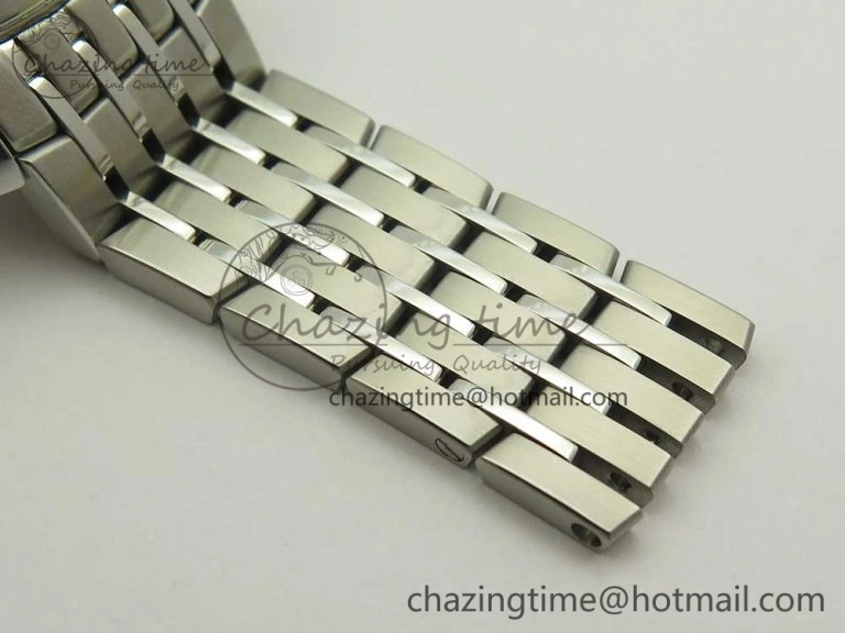 WaterResistant De Ville Hour Vision 41mm SS VSF 1:1 Best Edition White Dial on SS Bracelet A8500 Super Clone 7946