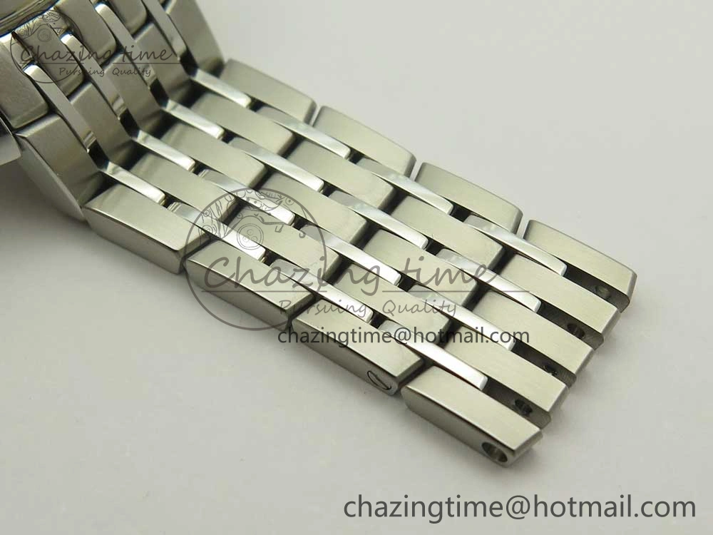 WaterResistant De Ville Hour Vision 41mm SS VSF 1:1 Best Edition White Dial on SS Bracelet A8500 Super Clone 7946