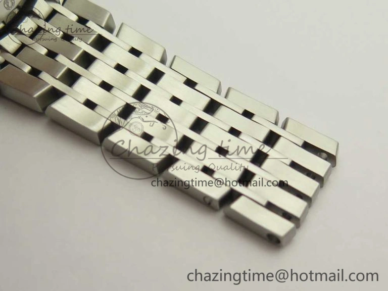WaterResistant De Ville Hour Vision 41mm SS VSF 1:1 Best Edition White Dial on SS Bracelet A8500 Super Clone 7946