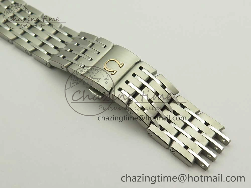 WaterResistant De Ville Hour Vision 41mm SS VSF 1:1 Best Edition White Dial on SS Bracelet A8500 Super Clone 7946