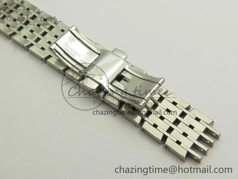 WaterResistant De Ville Hour Vision 41mm SS VSF 1:1 Best Edition White Dial on SS Bracelet A8500 Super Clone 7946