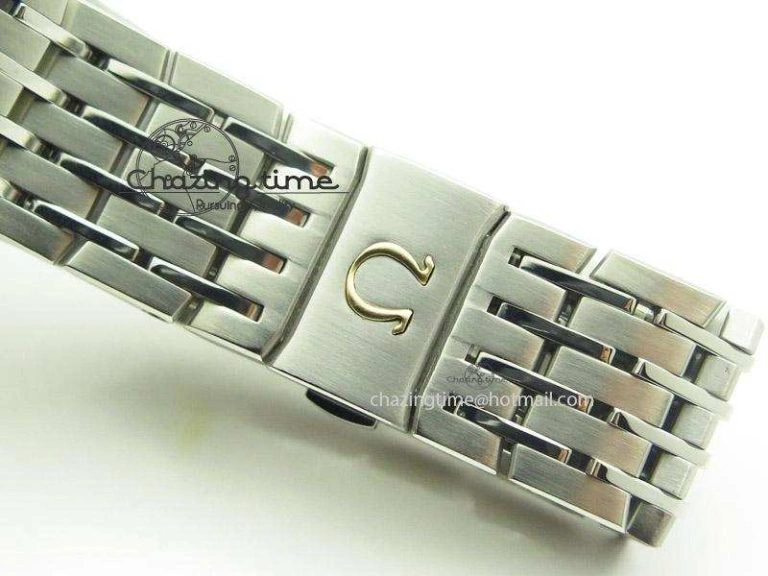 De Ville Hour Vision Co-Axial 41mm SS V6F Best Edition Black Dial On SS Bracelet A BestValue 8277