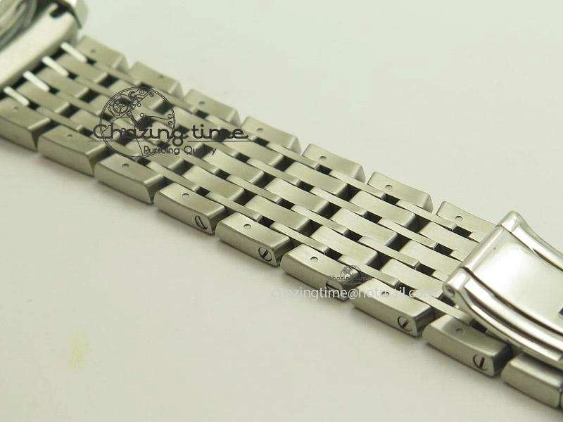 Snug De Ville Hour Vision Co-Axial 41mm SS V6F Best Edition Blue Dial On SS Bracelet A 8276