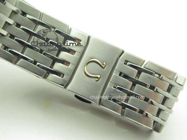 Snug De Ville Hour Vision Co-Axial 41mm SS V6F Best Edition Blue Dial On SS Bracelet A 8276