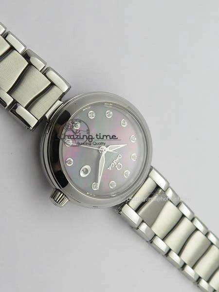 De Ville Lady 34mm SS V6F 1:1 Best Edition Black MOP Dial On SS Bracelet SEIKO NH05A Timeless 8152