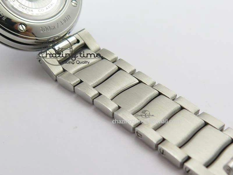 De Ville Lady 34mm SS V6F 1:1 Best Edition Black MOP Dial On SS Bracelet SEIKO NH05A Timeless 8152