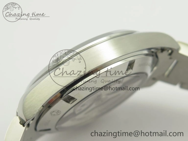 De Ville MK 1:1 Best Edition RG Blue Dial On Black Leather Asian Seagull T1701 (Sec@6) Fashionable 8235