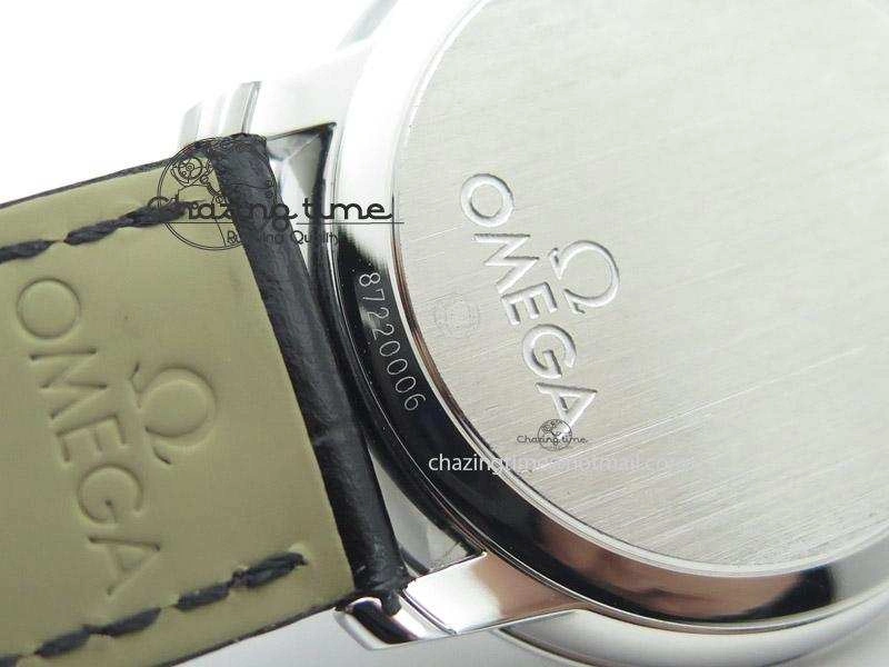 De Ville MK 1:1 Best Edition SS White Dial On Black Leather Strap A Tailored 8260