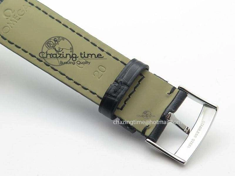 De Ville MK 1:1 Best Edition SS White Dial On Black Leather Strap A Tailored 8260