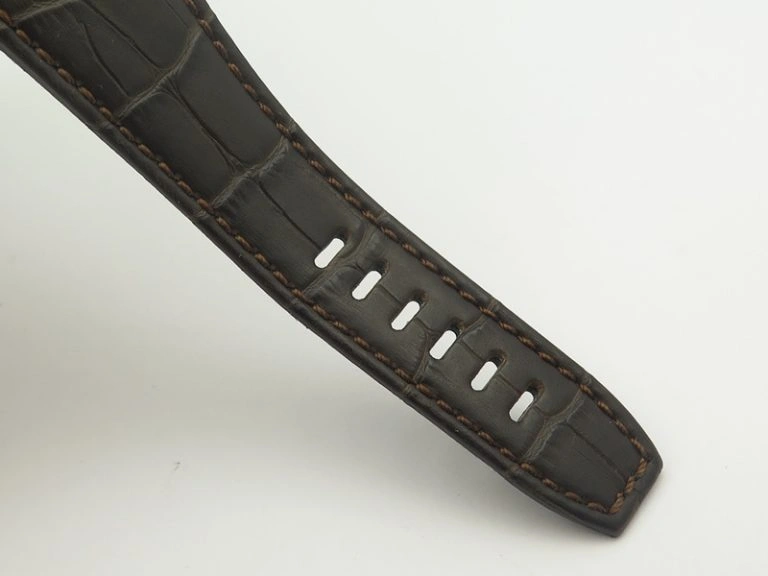 De Ville MK 1:1 Best Edition YG White Dial On Black Leather Asian Seagull T1701 (Sec@6) Lightweight 8233