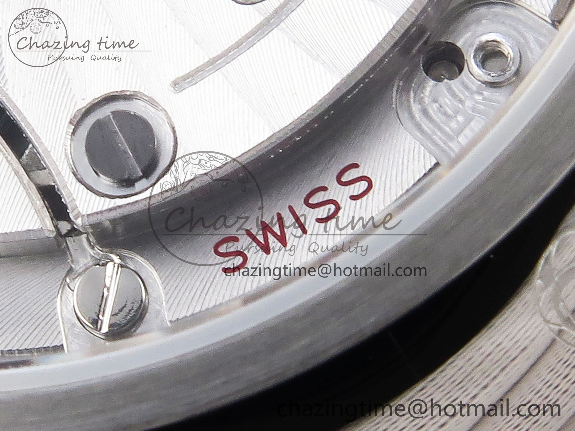 Reliable De Ville Power Reserve RG MKF 1:1 Best Edition RG Textured Dial on Brown Leather Strap A 7749