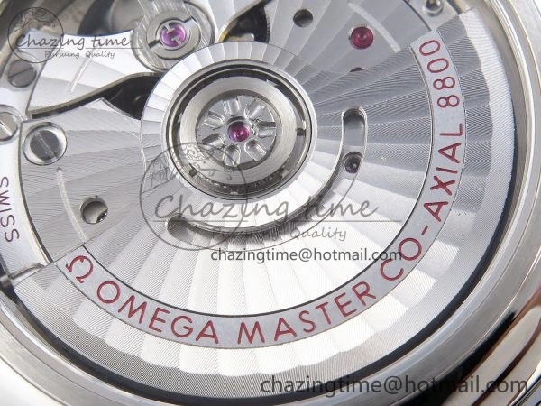 Reliable De Ville Power Reserve RG MKF 1:1 Best Edition RG Textured Dial on Brown Leather Strap A 7749