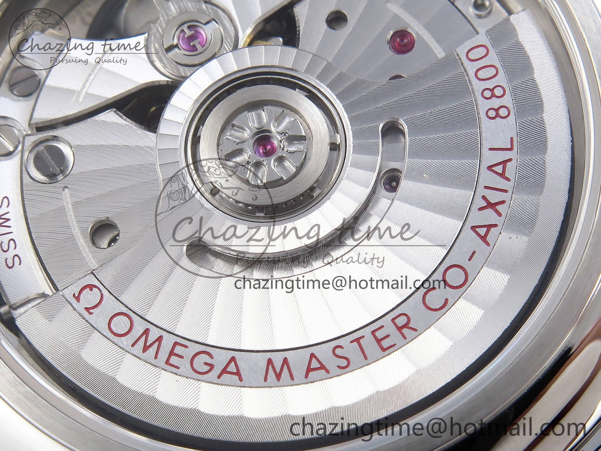 Reliable De Ville Power Reserve RG MKF 1:1 Best Edition RG Textured Dial on Brown Leather Strap A 7749