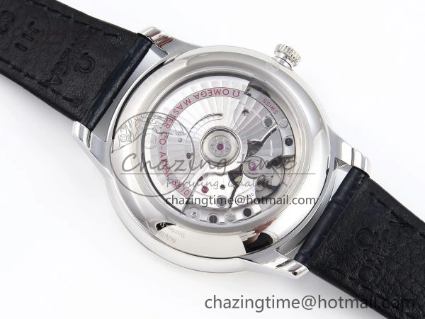 De Ville Power Reserve SS MKF 1:1 Best Edition Blue Textured Dial on Black Leather Strap A Classic 7742