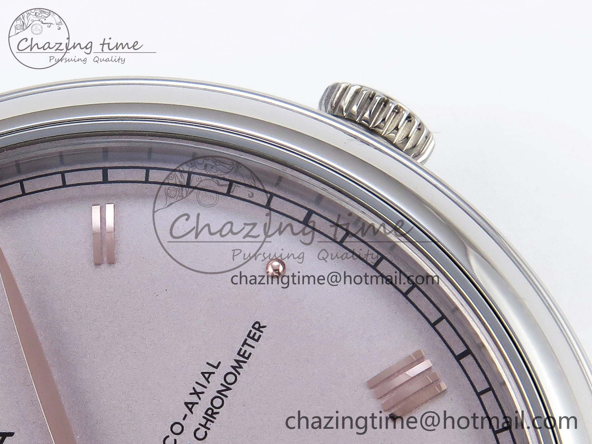 De Ville Power Reserve SS MKF 1:1 Best Edition Purple Dial on Black Leather Strap A Durable 7739