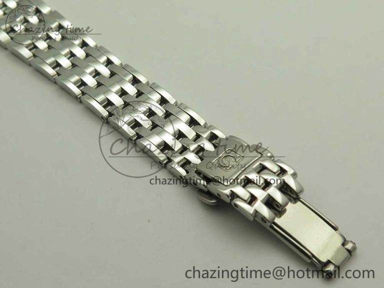 Affordable De Ville Prestige Ladies 32.7mm SS MKF 1:1 Best Edition Blue Dial Diamonds Markers on SS Bracelet MIYOTA 7972