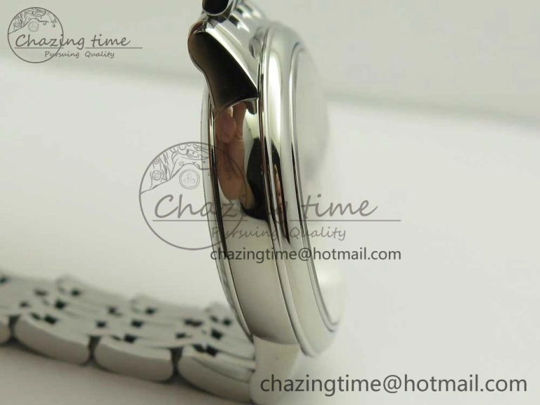 De Ville Prestige Ladies 32.7mm SS MKF 1:1 Best Edition White Dial RG Markers on SS Bracelet MIYOTA Soft 7970
