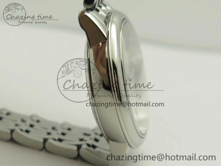 Effortless De Ville Prestige Ladies 32.7mm SS MKF 1:1 Best Edition White Dial SS Markers on SS Bracelet MIYOTA 7971