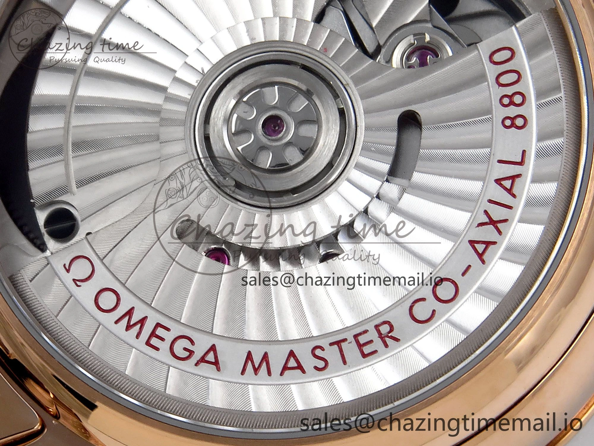 De Ville Prestige Ladies RG VSF 1:1 Best Edition Brown Diamonds Dial on RG Bracelet A EasyMatch 7681
