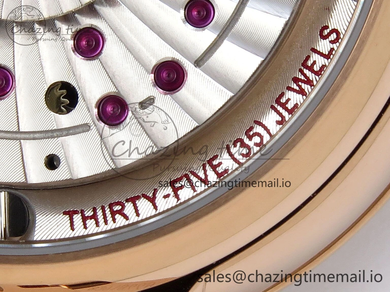 De Ville Prestige Ladies RG VSF 1:1 Best Edition Brown Diamonds Dial on RG Bracelet A EasyMatch 7681