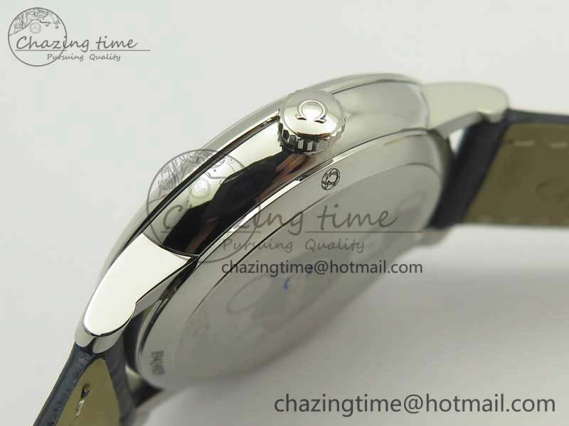 De Ville Prestige Orbis Collection RXW 1:1 Best Edition on Blue Leather Strap A TravelReady 8031
