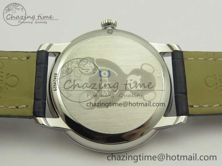 De Ville Prestige Orbis Collection RXW 1:1 Best Edition on Blue Leather Strap A TravelReady 8031