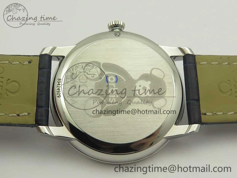 De Ville Prestige Orbis Collection RXW 1:1 Best Edition on Blue Leather Strap A TravelReady 8031