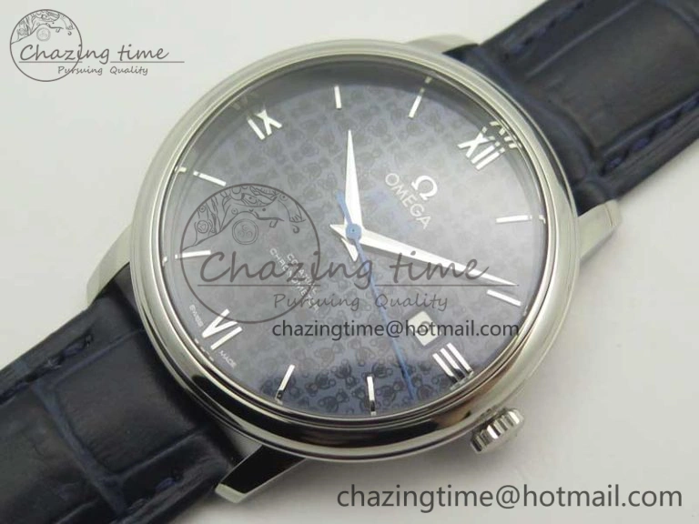 De Ville Prestige Orbis Collection RXW 1:1 Best Edition on Blue Leather Strap A TravelReady 8031
