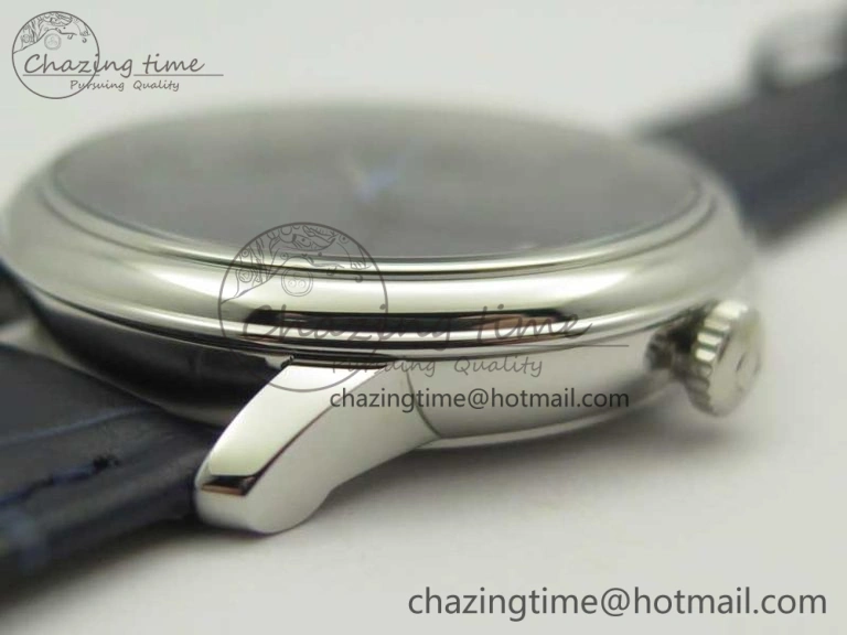 De Ville Prestige Orbis Collection RXW 1:1 Best Edition on Blue Leather Strap A TravelReady 8031