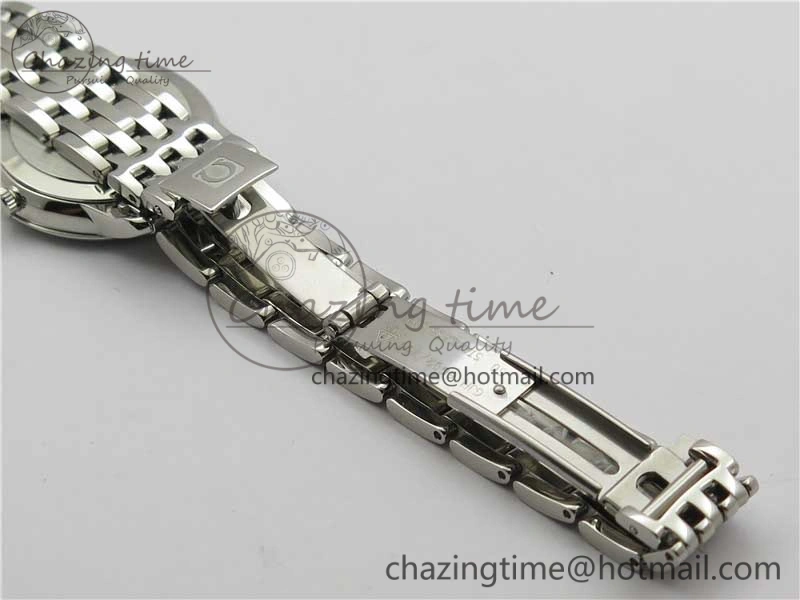 De Ville Prestige Quartz 27.4 mm SS ZF 1:1 Best Edition Blue Dial on SS Bracelet Jap Quartz Tailored 10480